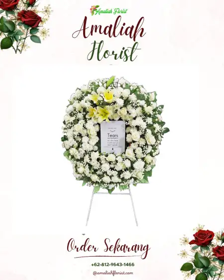 Krans Bunga Duka Temmalebba